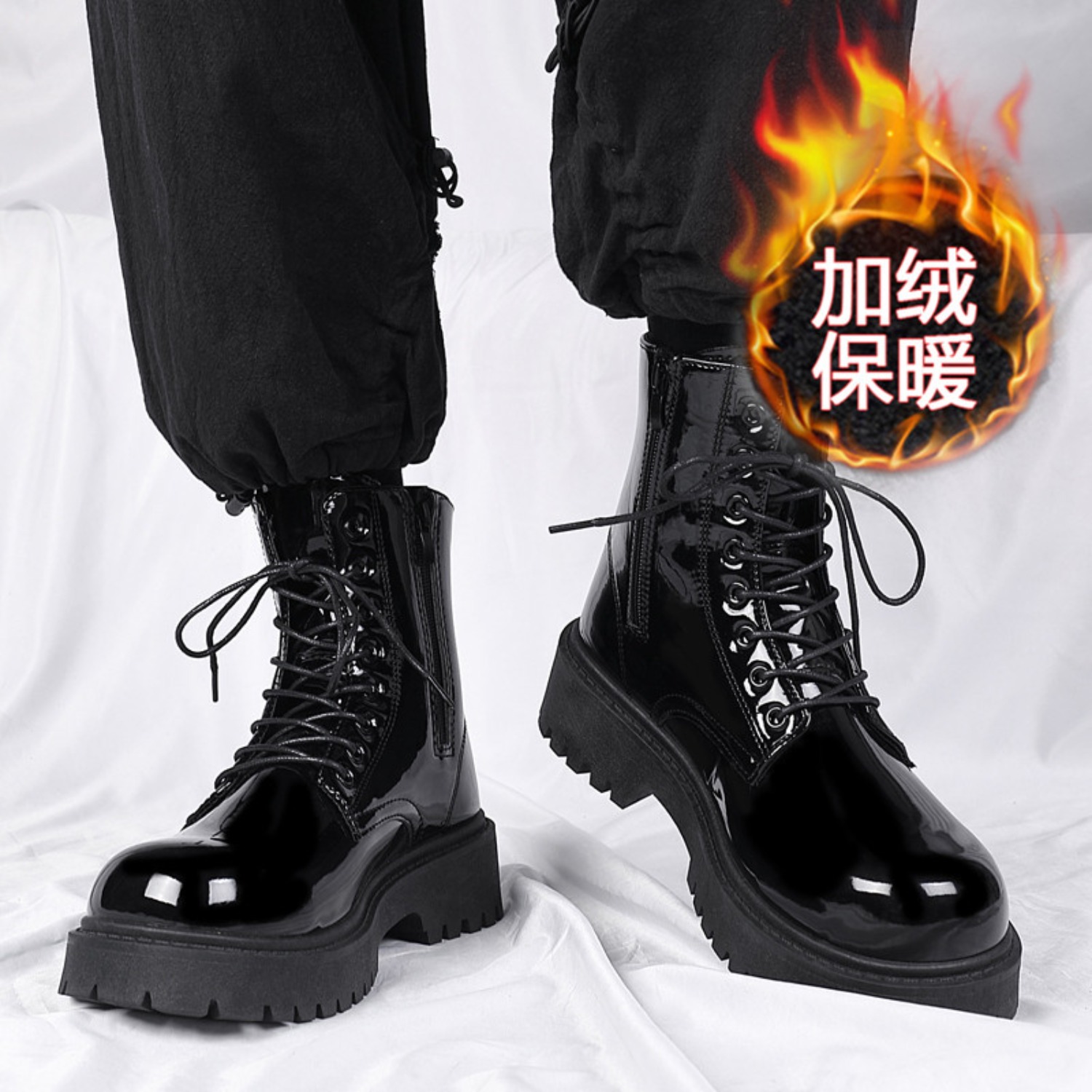 Street Fashion Winter 2026 - Stivali invernali da uomo caldi e
