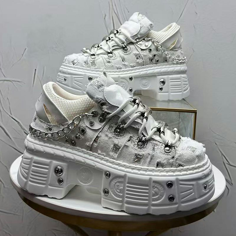 Street Fashion Winter 2026 - Nuove Scarpe da Ginnastica Punk con