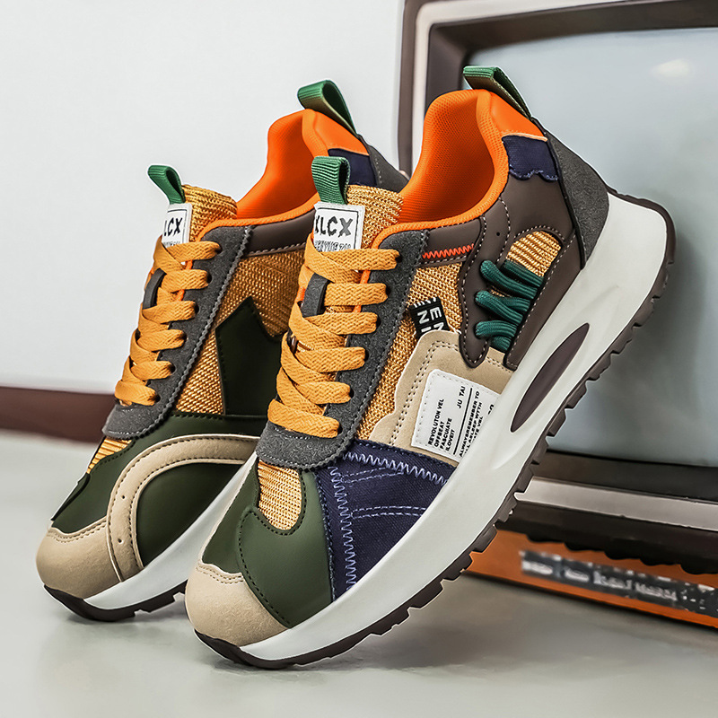 Street Fashion Korean - Sneakers Bianche alla Moda in Stile