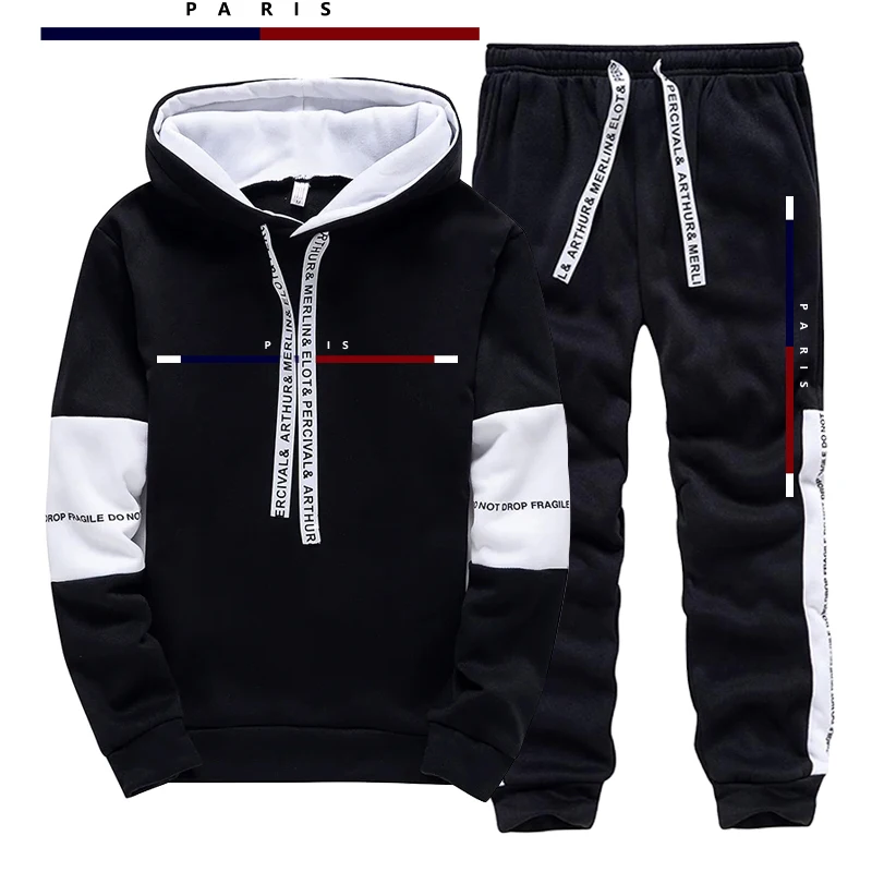 Street For Fashion - Completo Sportivo da Uomo Stile Parigi