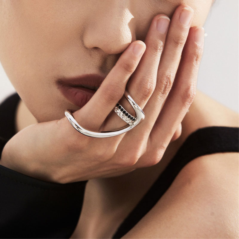 VENTFILLE 925 Sterling Silver  - Street Fashion Rings recensione e prezzo