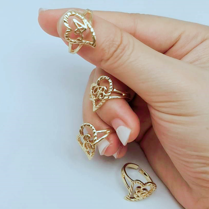 Duoying anelli iniziali person - Street Fashion Rings recensione e prezzo