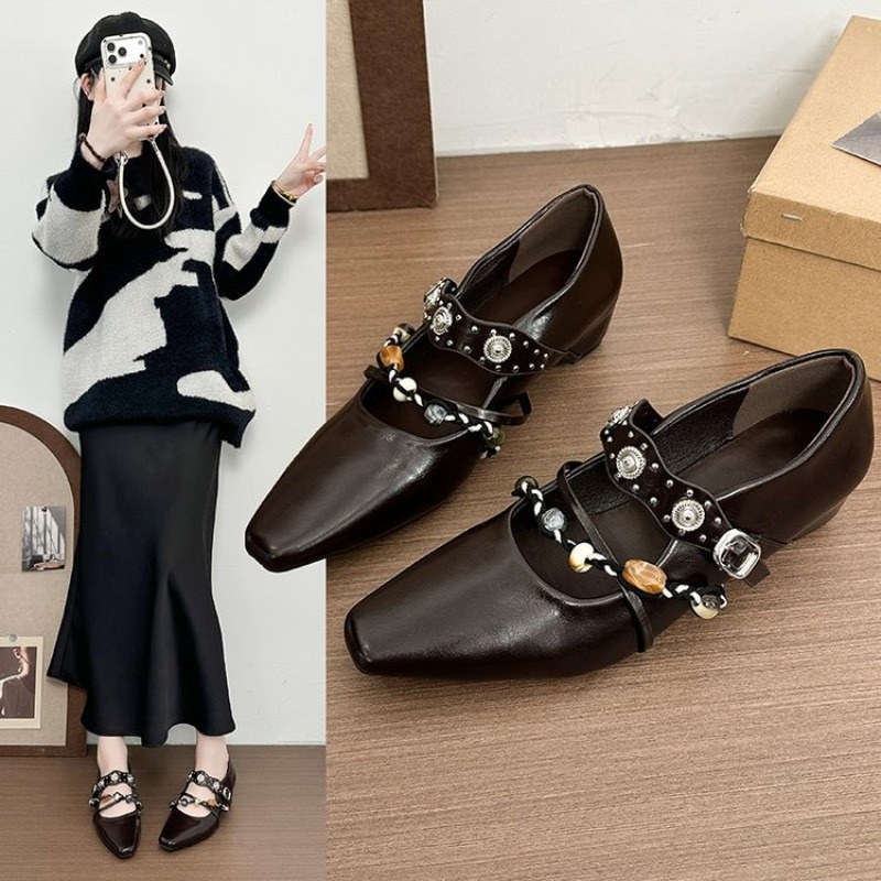 Nuove Scarpe Mary Jane Retrò d - Street Fashion Shoes recensione e prezzo