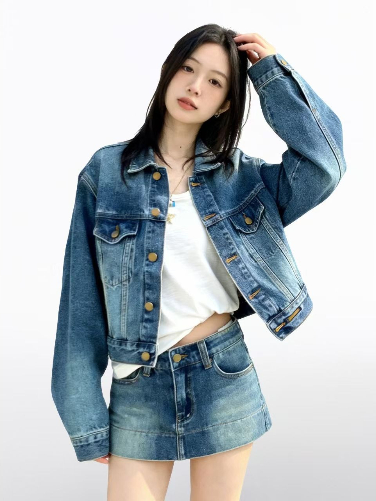 Completo Denim Vintage America - Street Fashion Korean recensione e prezzo