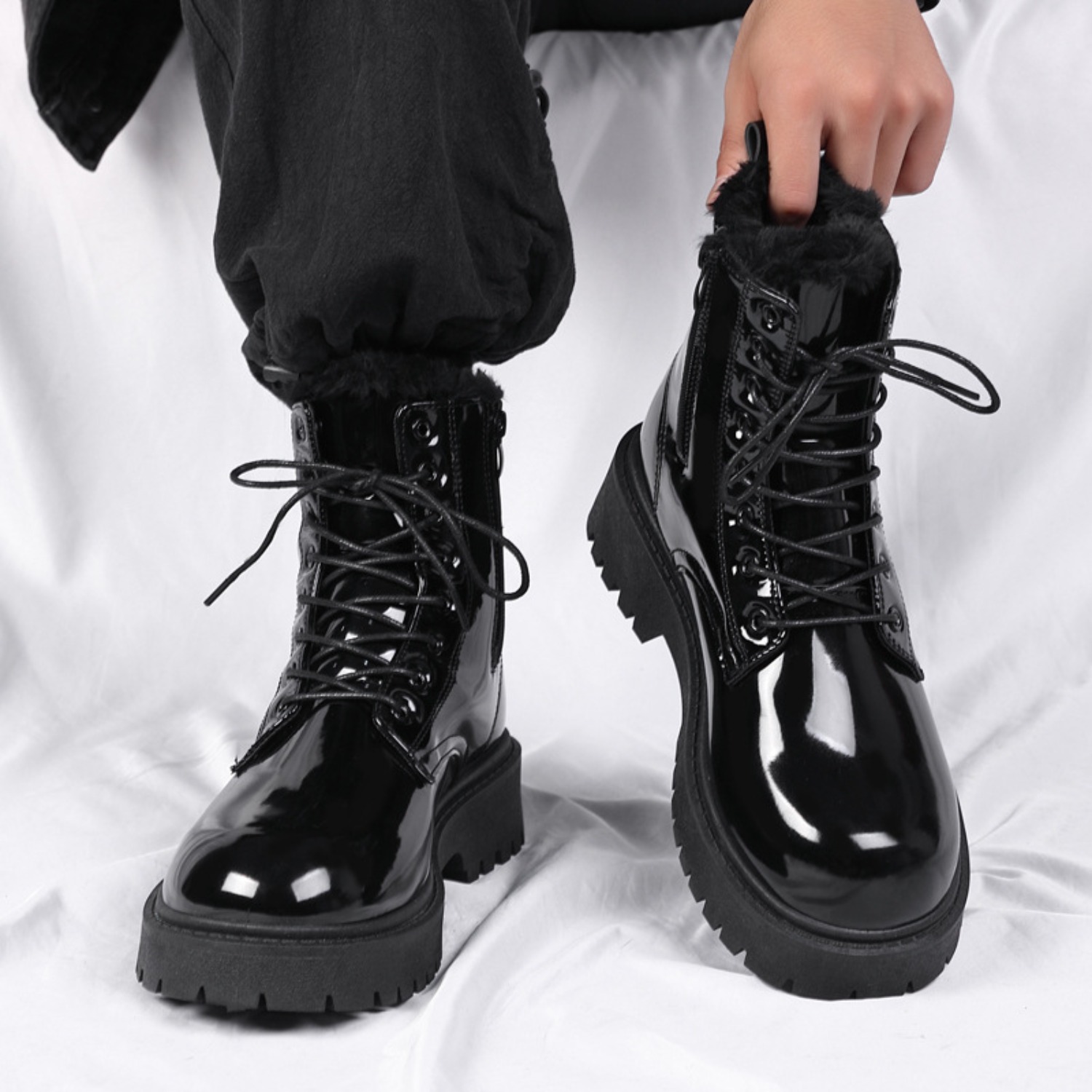 Stivali invernali da uomo cald - Street Fashion Winter 2026 recensione e prezzo