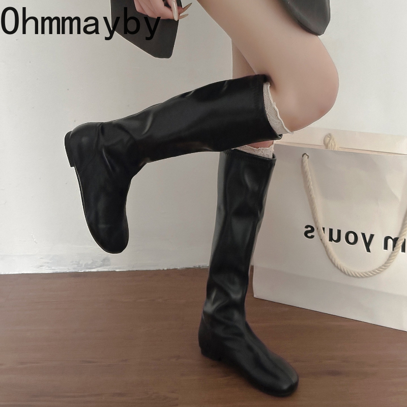 Stivali alti al ginocchio da d - Street Fashion Korean recensione e prezzo