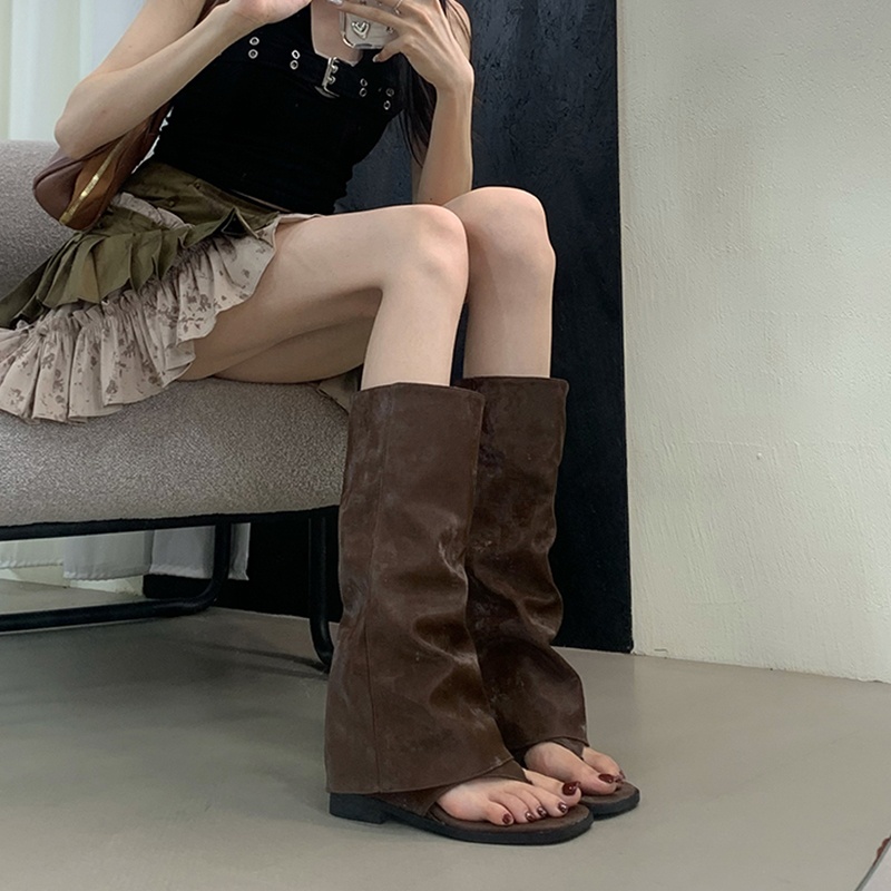 Stivali da Donna Traforati con - Street Fashion Korean recensione e prezzo