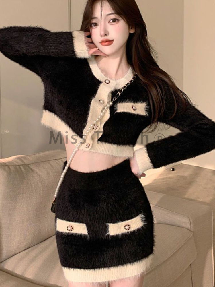 Inverno soffice maglia 2 pezzi - Street Fashion Korean recensione e prezzo