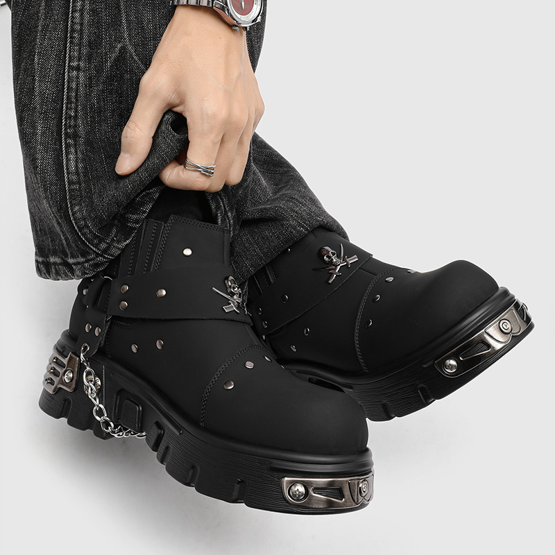 Stivali da Moto Rock Punk in M - Street Fashion Designers recensione e prezzo