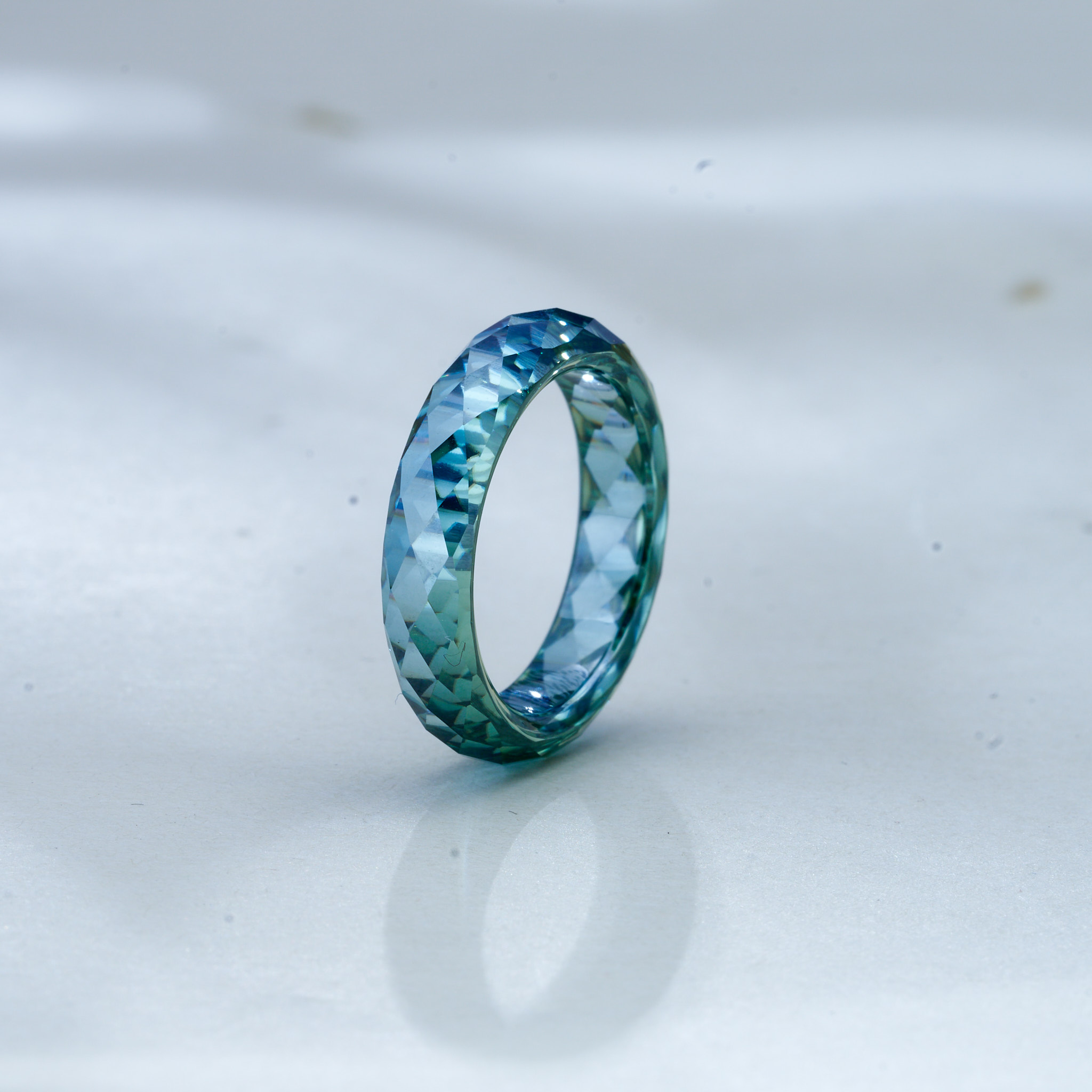 Anello a fascia in moissanite  - Street Fashion Rings recensione e prezzo