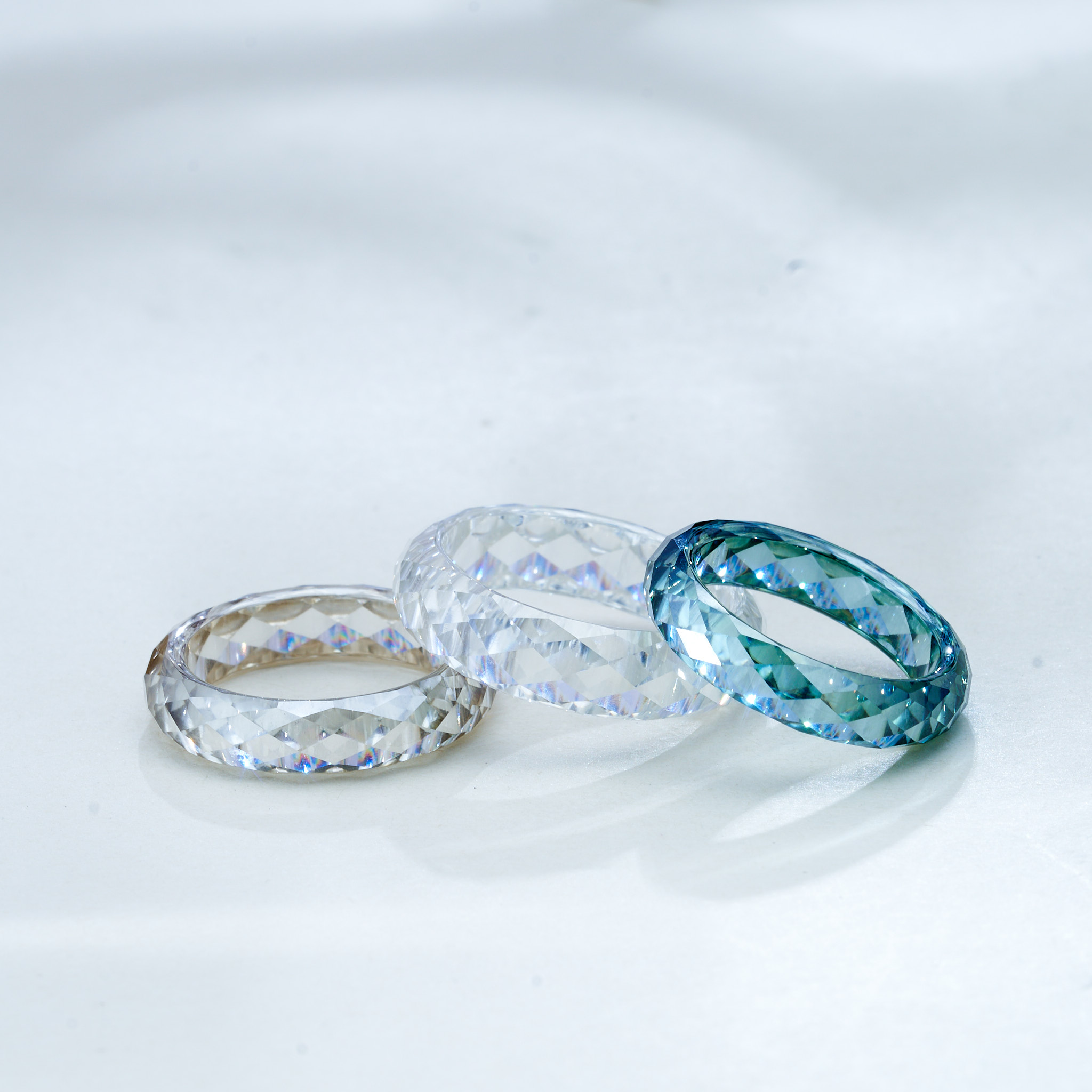 Anello a fascia in moissanite  - Street Fashion Rings recensione e prezzo