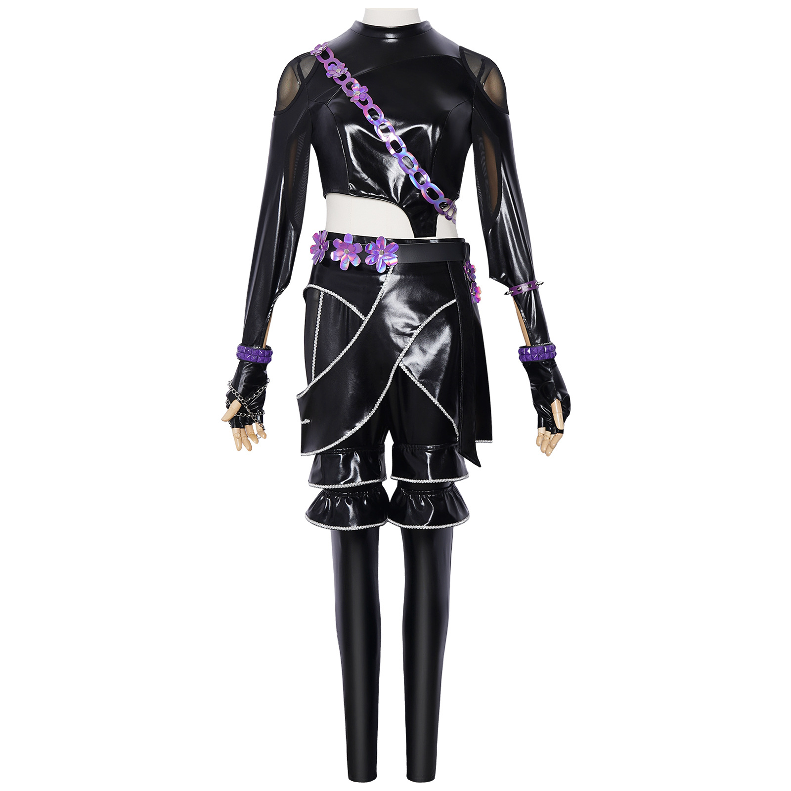 Completo Kpop da Donna Nero Vi - Street Fashion Y2K recensione e prezzo